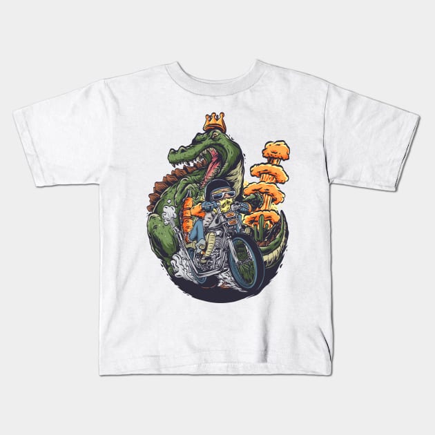 Crock Rider: Fueled & Focused Kids T-Shirt by Wear Your Story